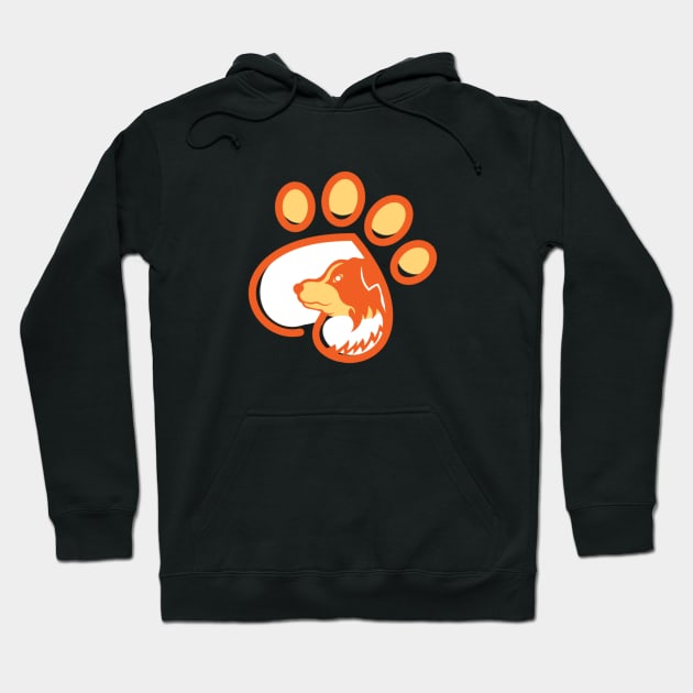 Dog Claw Clipart Hoodie by anbartshirts